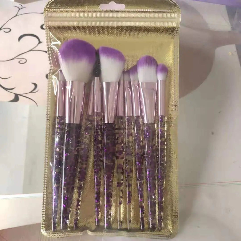 10 - Piece Makeup Brush Set for Beauty and Blending - Jays Shop uk