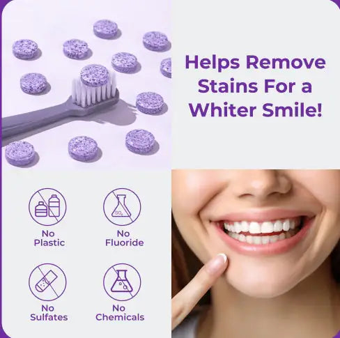 Teeth Whitening Toothpaste Tablets