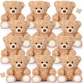 Silipull 12 Pieces 8 Inch Bear Stuffed Animal Soft Stuffed Animals Stuffed Bear Plush Toys Bulk Bear Party Favors Bear Decorations for Valentine Birthday Baby Shower Party Gifts Supplies