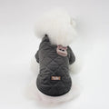 Plaid Jacket for Small Dogs - Autumn and Winter Wear