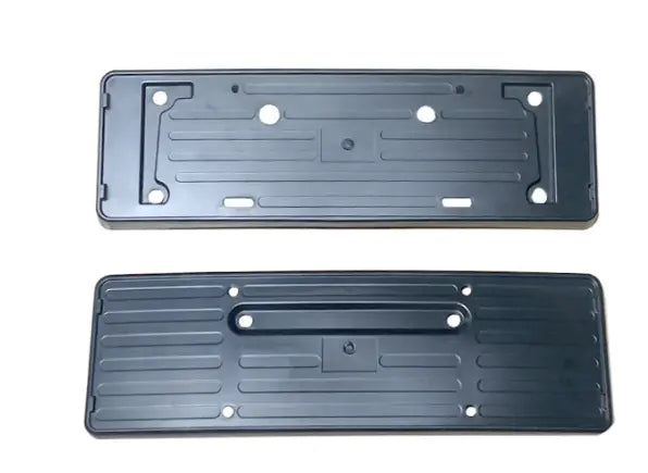 Tesla Model 3 License Plate Frame with Carbon Fiber Design