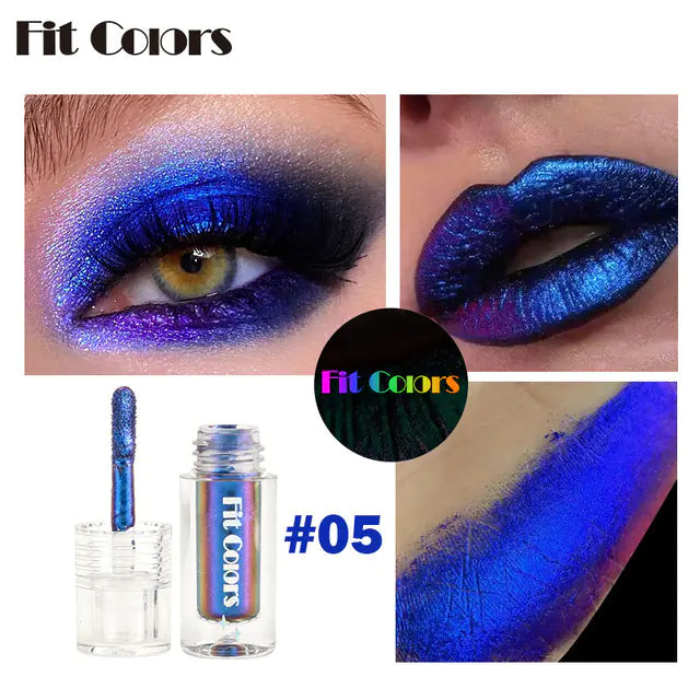 Aurora Long Lasting Multi Chrome Eyeshadow Pigments