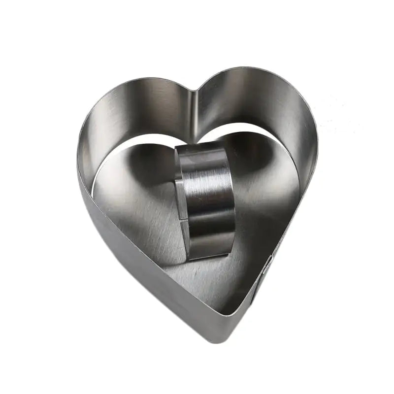 Stainless Steel Cake Mold with Push Plate for Sushi
