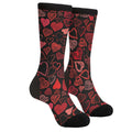 Sigouyinei Cute Hearts Heart Valentine Valentines ValentineS Day Casual Funny Funky Novelty Socks Gift For Men Women