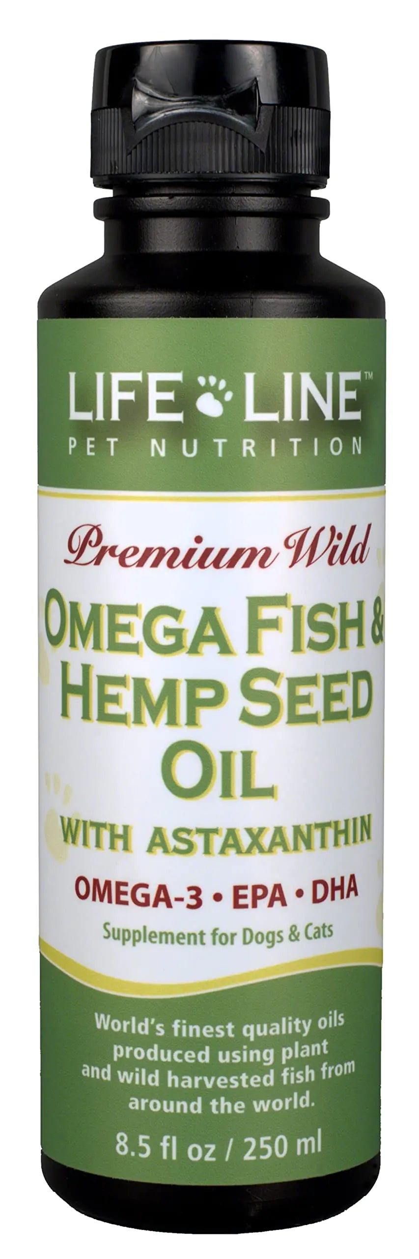 Omega Fish + Hemp Seed Oil 8.5 oz