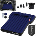 Umbrauto for Tesla Model Y Air Mattress 2024 Inflatable Camping Airbed for SUV Travel Portable Flocking Surface Sleeping Pad with Air Pump Repair Patch Storage Bag Navy