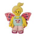 Lego Minifigure Butterfly Girl with Flowers 12" Plush Character