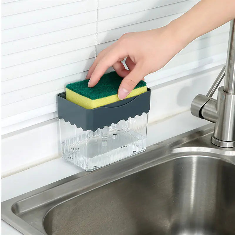 Press Liquid Dispenser for Kitchen Cleaning (Automatic)