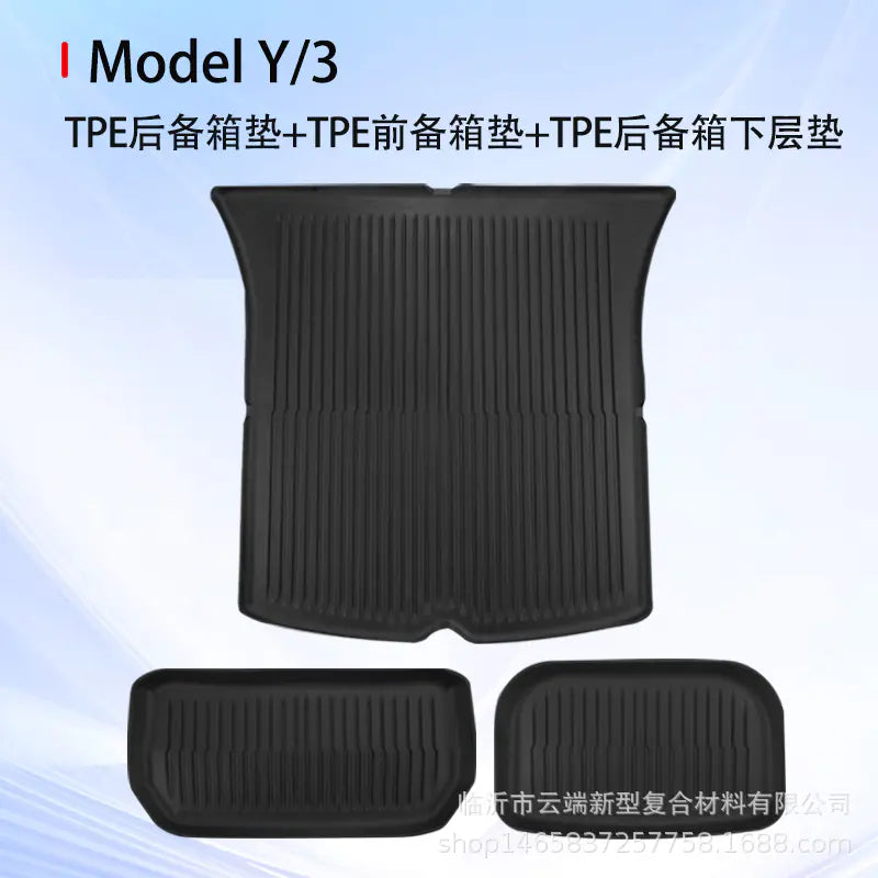 All-Weather TPE Floor Mats for Tesla Model 3/Y/S/X