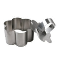 Stainless Steel Cake Mold with Push Plate for Sushi