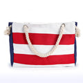 Creative Striped Hemp Rope Casual Fashion Bag