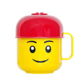 Korean Imported LEGO Smile Face Kids Cup with Lid
