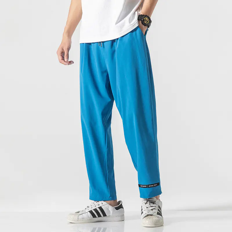 Japanese Large Size Thin Stretch Sports Capris