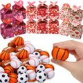 Halloscume 28 Pack Valentines Day Gifts with Gift Box Valentine Exchange Gifts in Bulk for Women and Men Valentines Party Favors Valentines Prizes(Ball Style)