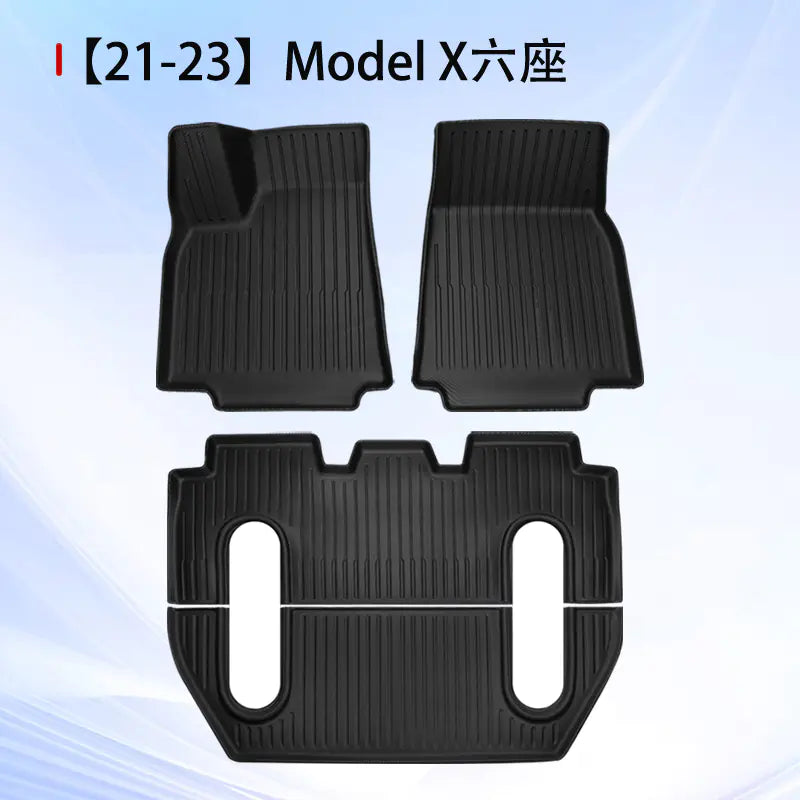 All-Weather TPE Floor Mats for Tesla Model 3/Y/S/X