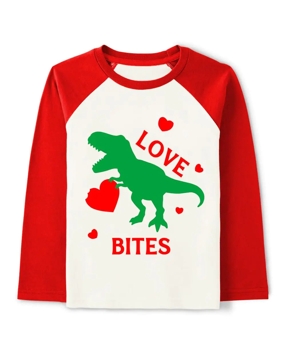 CM-Kid Unisex Kids Valentines Shirt Girls Boys Girls Cute Print Long Sleeve T-Shirt Toddler Valentines Patchwork Outfit Tees Clothes 6-7 Years
