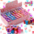 JOYIN 100 Pcs Valentines Themes Stamper 25 Designs Arts & Crafts Stamper for Valentines Day Party Favors Classroom Exchanging Gifts Classroom Holiday Reward Prizes