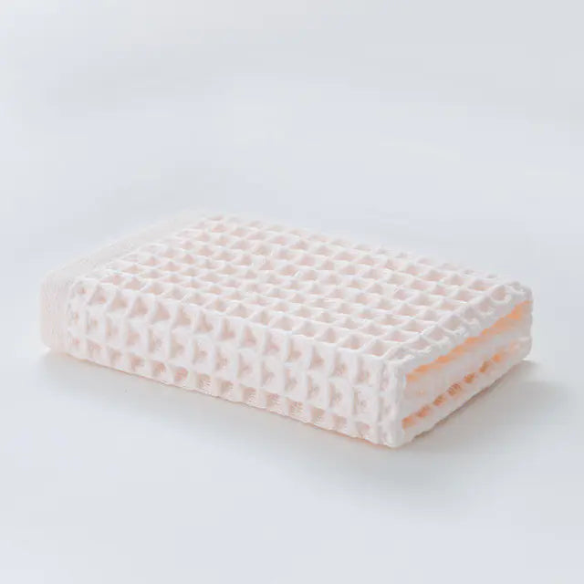 Adult Waffle Soft Cotton Hand Towel - 34x34cm