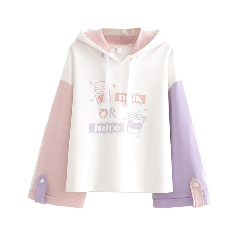 Casual Fleece Sweater for 15-Year-Old Girls