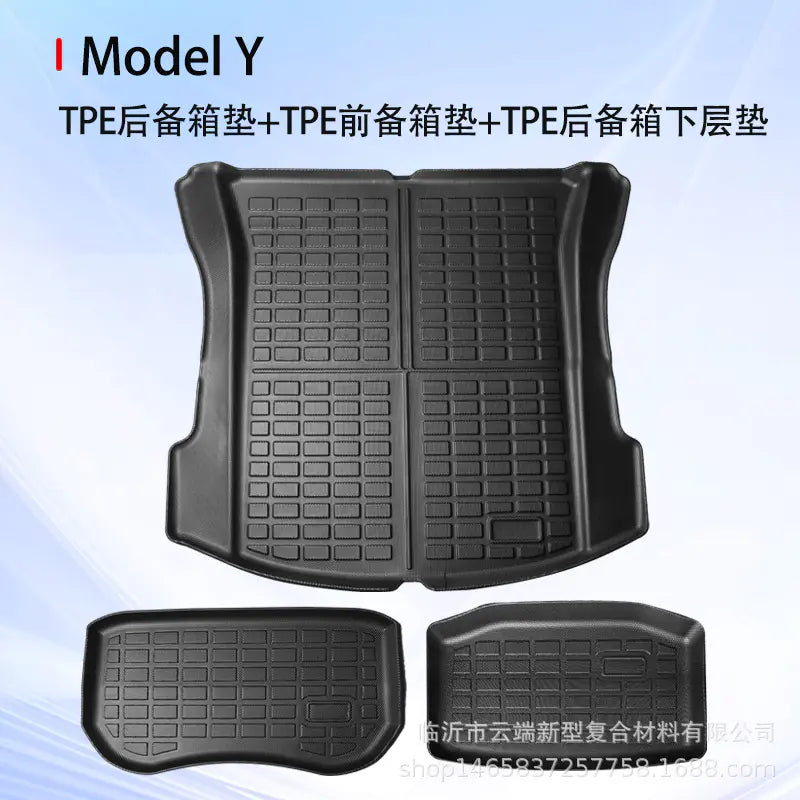 All-Weather TPE Floor Mats for Tesla Model 3/Y/S/X