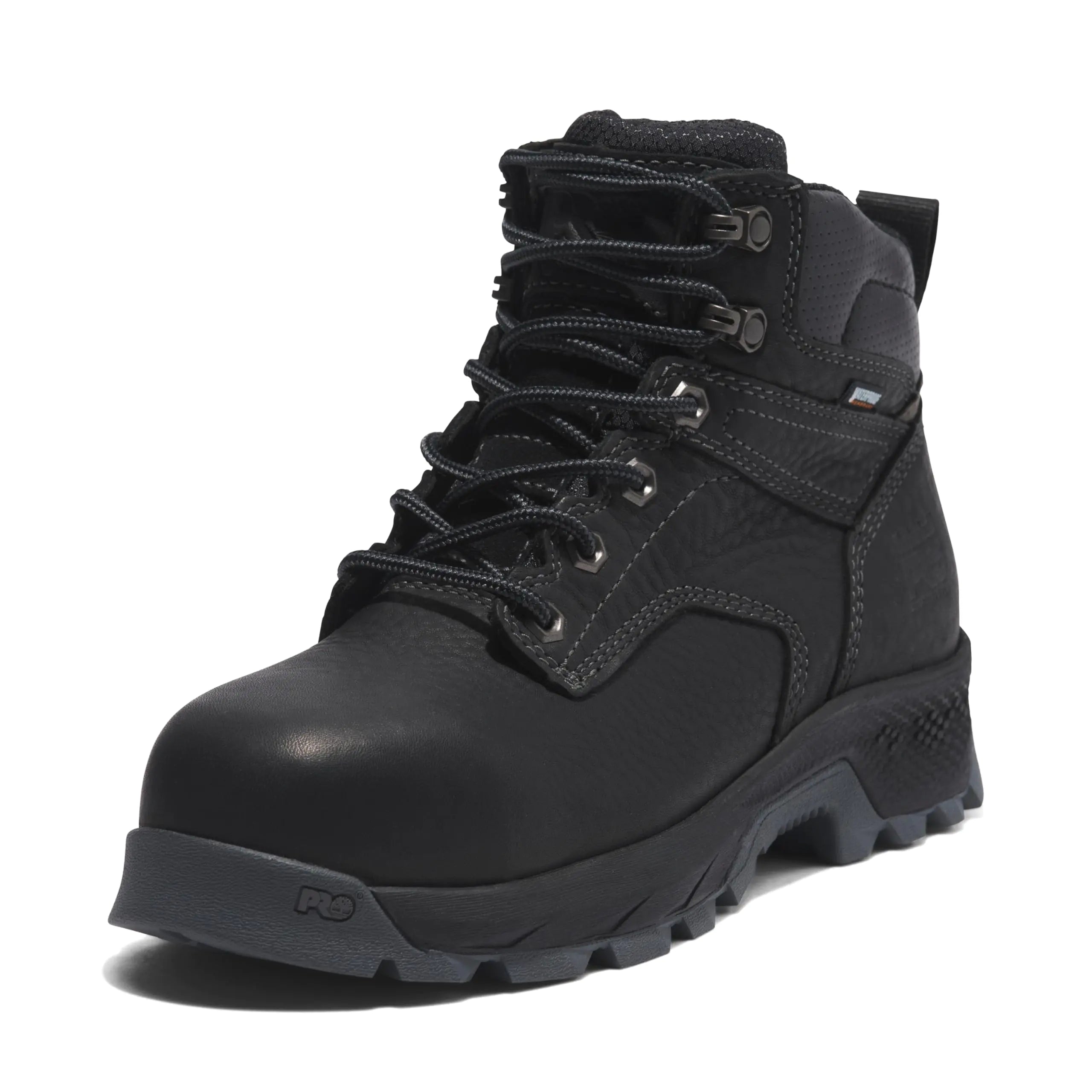 Timberland PRO Womens Titan EV 6 Inch Composite Safety Toe Waterproof Industrial Work Boot Black-2024 New 9 Wide