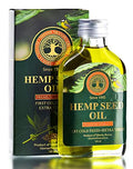 Siberian Hemp Seed Oil Premium Quality Extra Virgin First Cold Press Hemp Seed Oil 100 ml (3.4 Fl Oz)