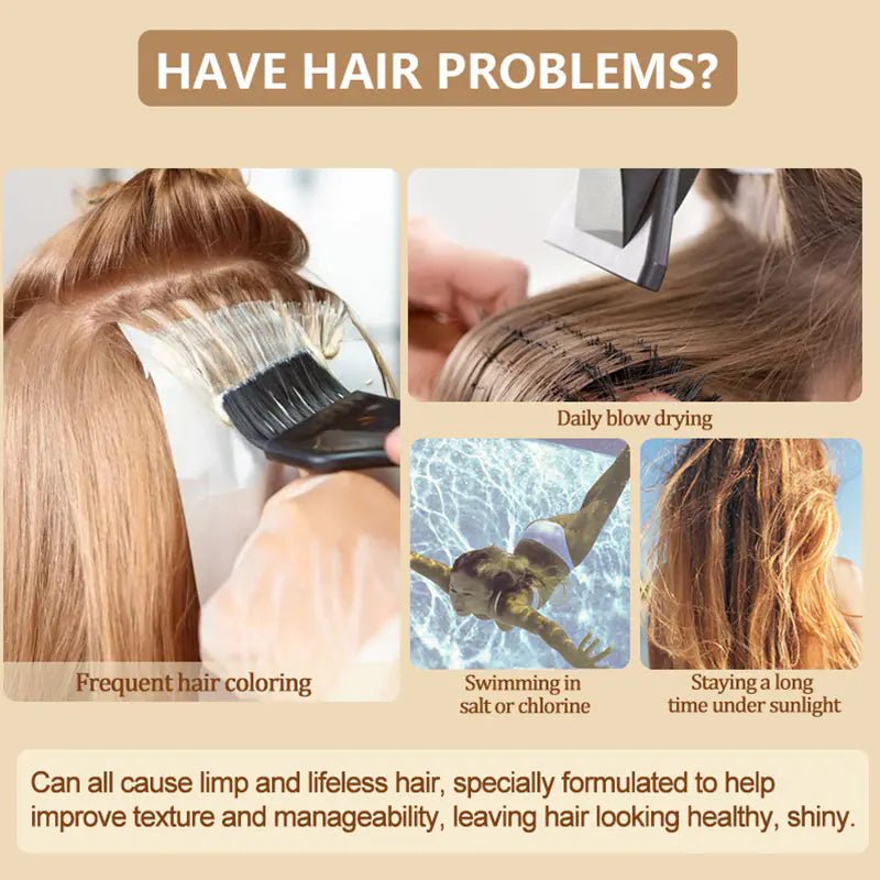 Anti - Shedding Smooth Hair Mask for Frizz Control - Jays Shop uk
