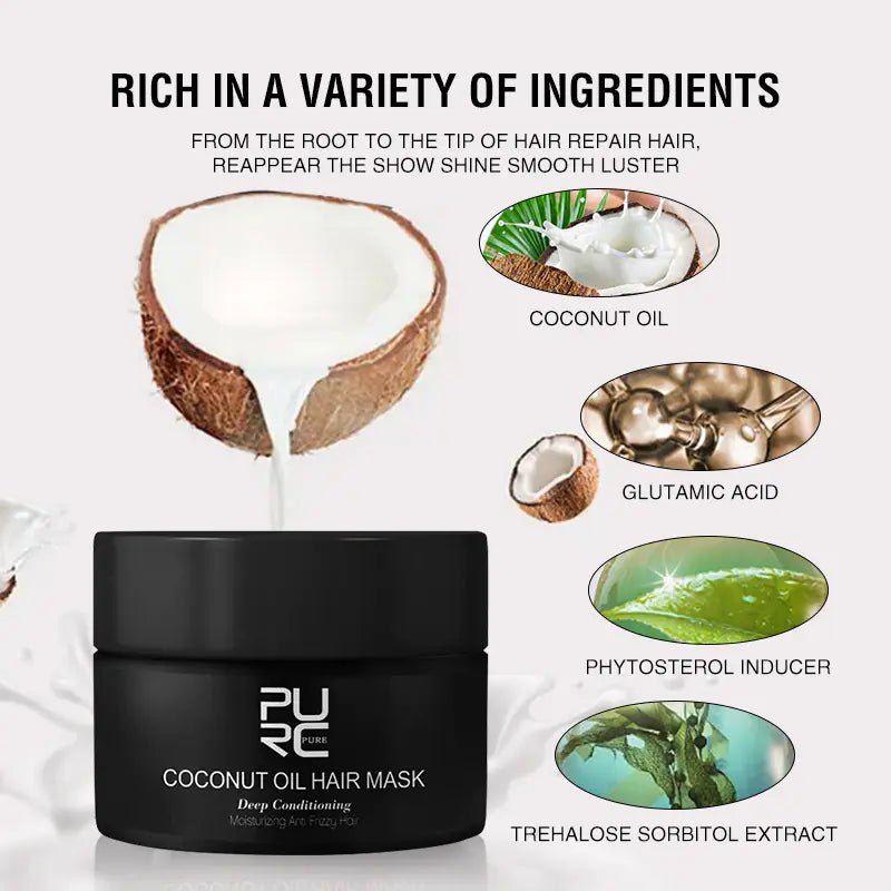 Anti - Shedding Smooth Hair Mask for Frizz Control - Jays Shop uk