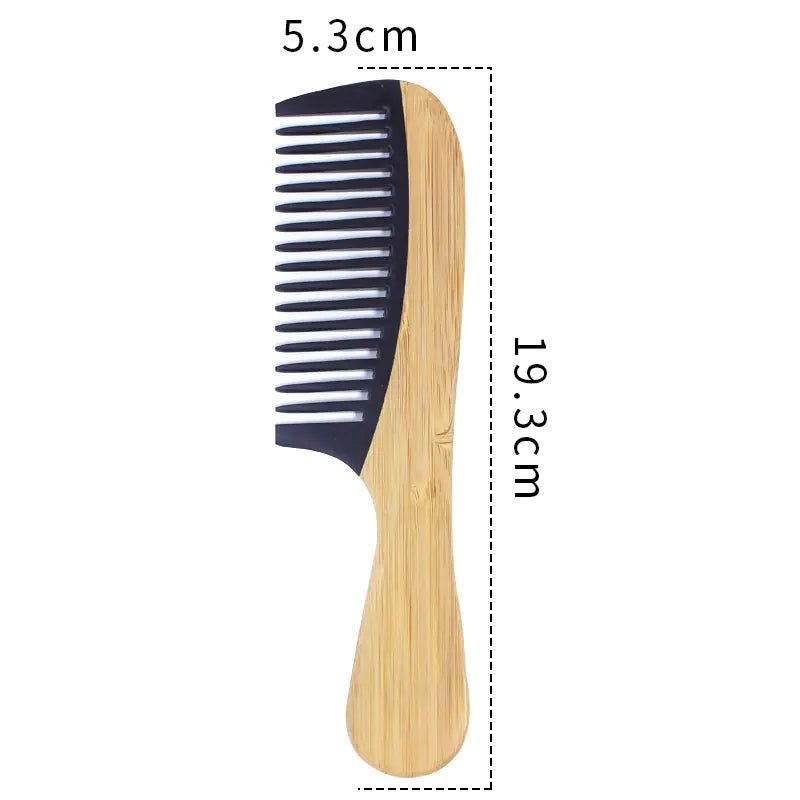Bamboo Hair Comb for Women - Anti - Static Wooden Design - Jays Shop uk