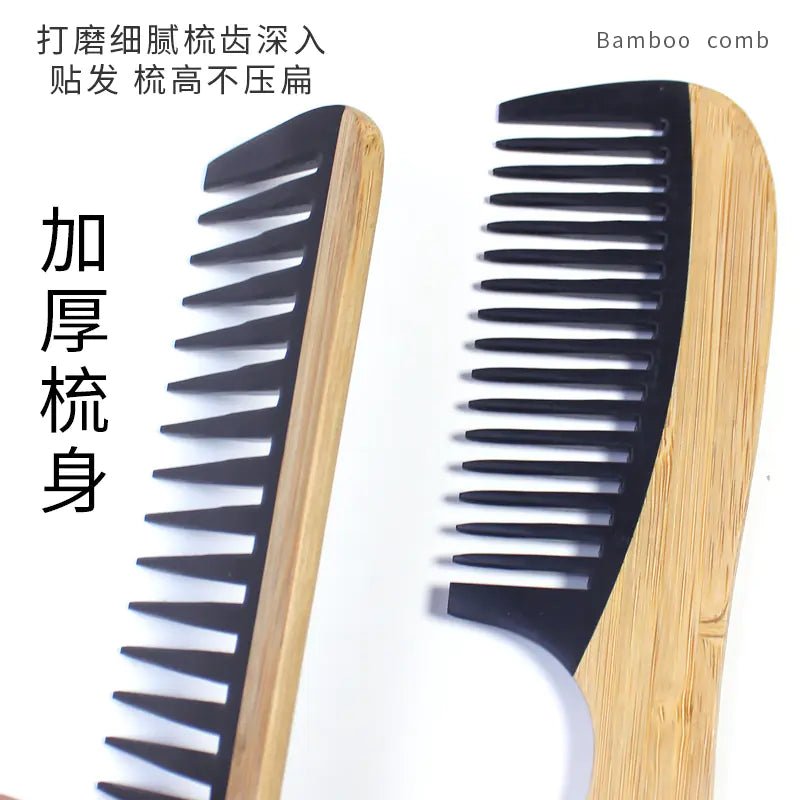 Bamboo Hair Comb for Women - Anti - Static Wooden Design - Jays Shop uk