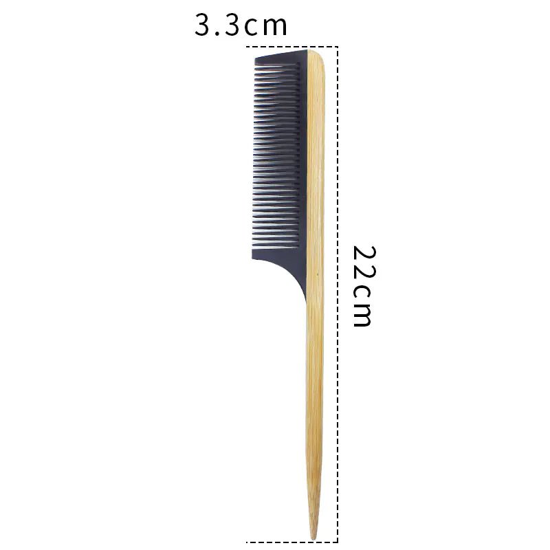 Bamboo Hair Comb for Women - Anti - Static Wooden Design - Jays Shop uk