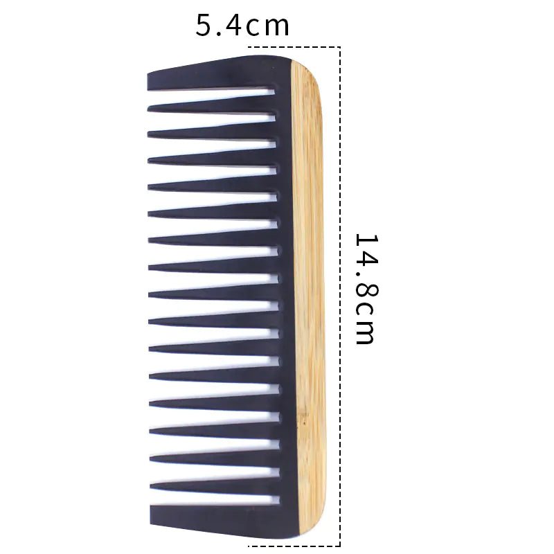 Bamboo Hair Comb for Women - Anti - Static Wooden Design - Jays Shop uk