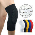 Breathable Compression Knee Sleeves UK with Honeycomb Support – Adjustable Fit
