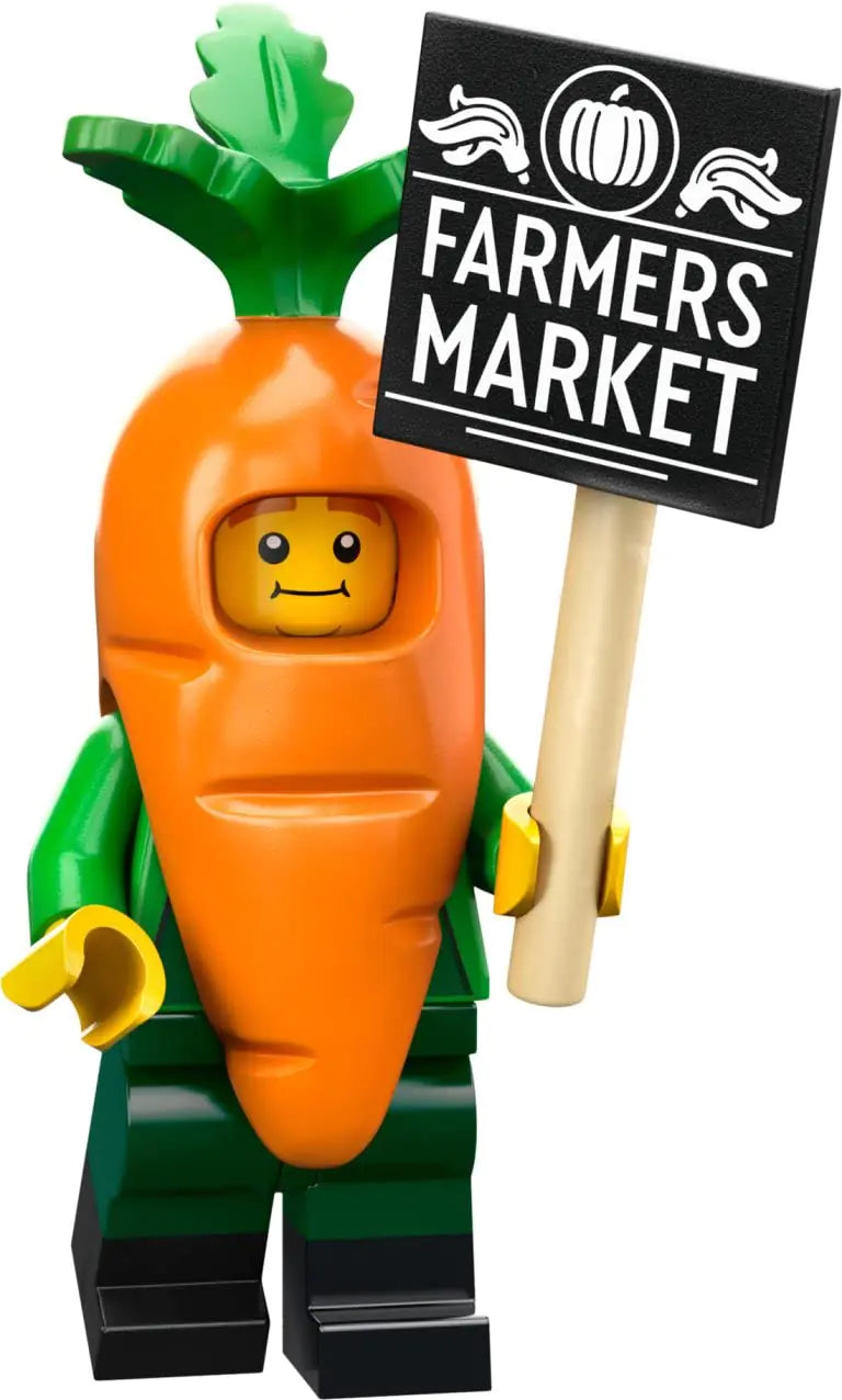 LEGO Collectable Minifigures Series 24 - Carrot Mascot 71037 Multicolored