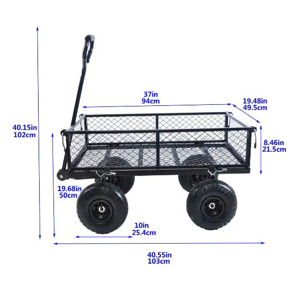 Steel Garden Car