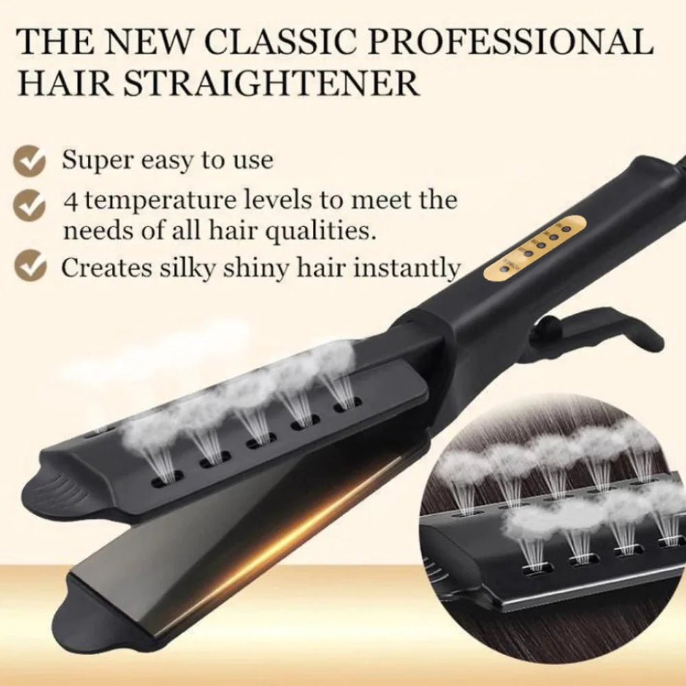 Ceramic Ionic Flat Iron with 4 Temperature Settings - Jays Shop uk