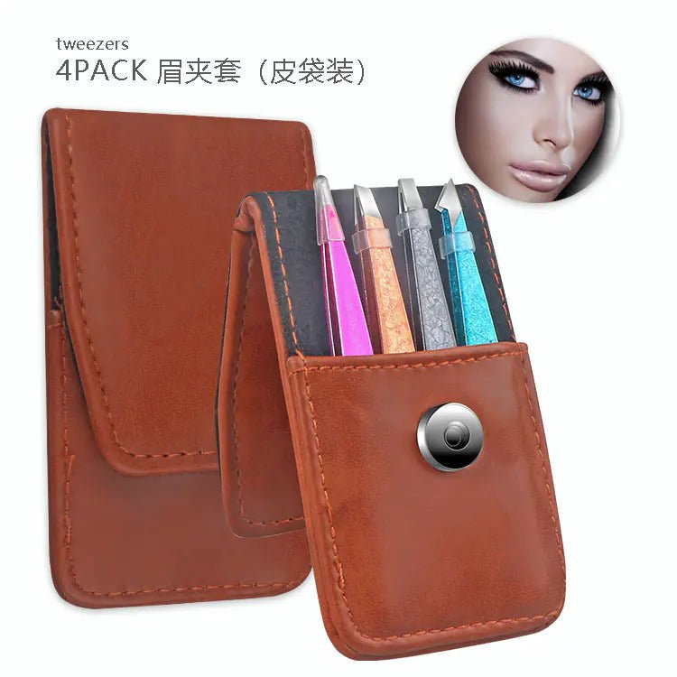 Double - Sided Stainless Steel Tweezers Beauty Set - Jays Shop uk