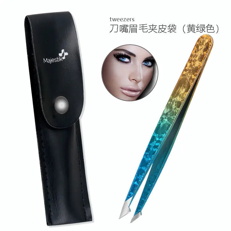 Double - Sided Stainless Steel Tweezers Beauty Set - Jays Shop uk