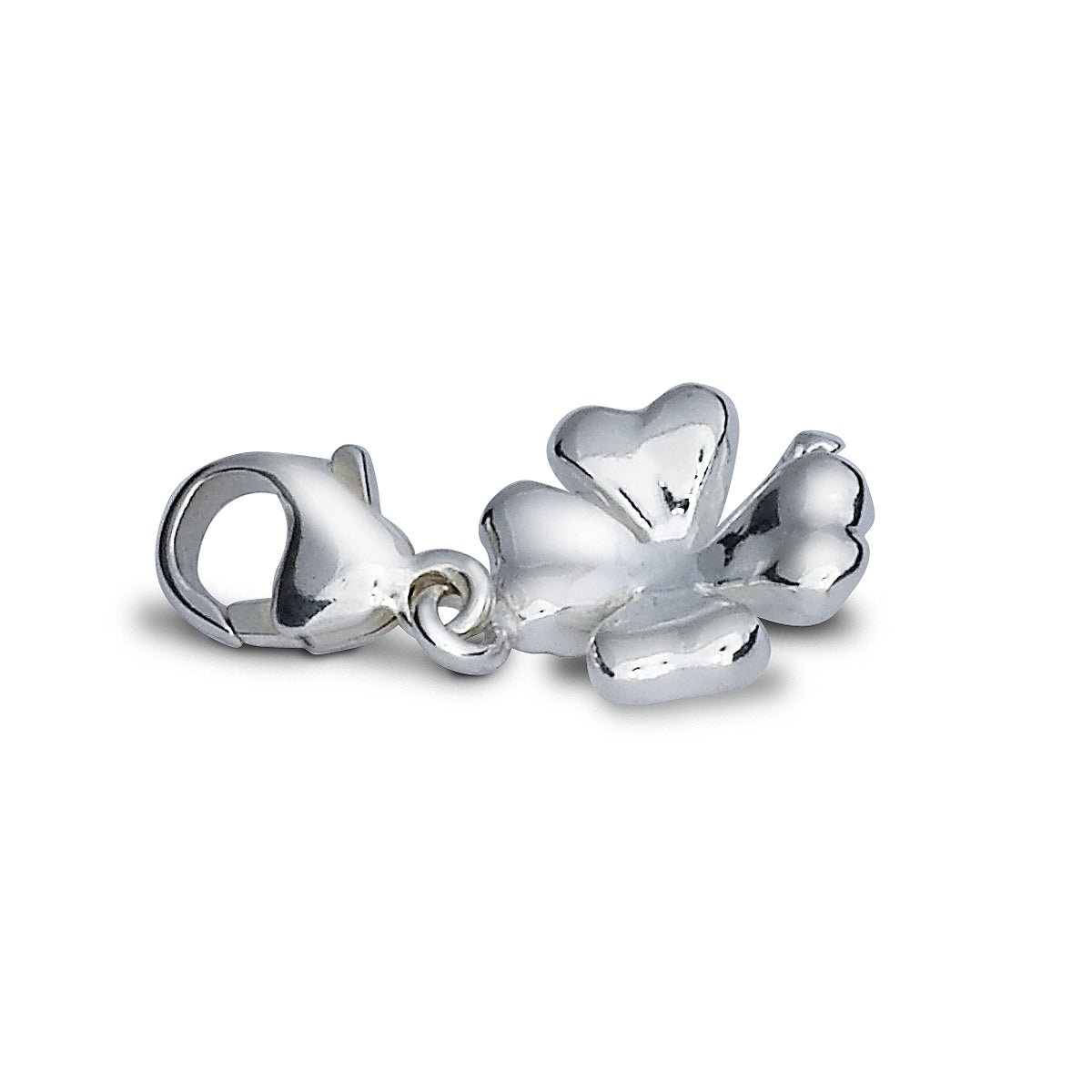 Four Leaf Clover Silver Charm - Jays Shop uk