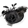 Hemp Yarn Ostrich Wool Banquet Top Hat