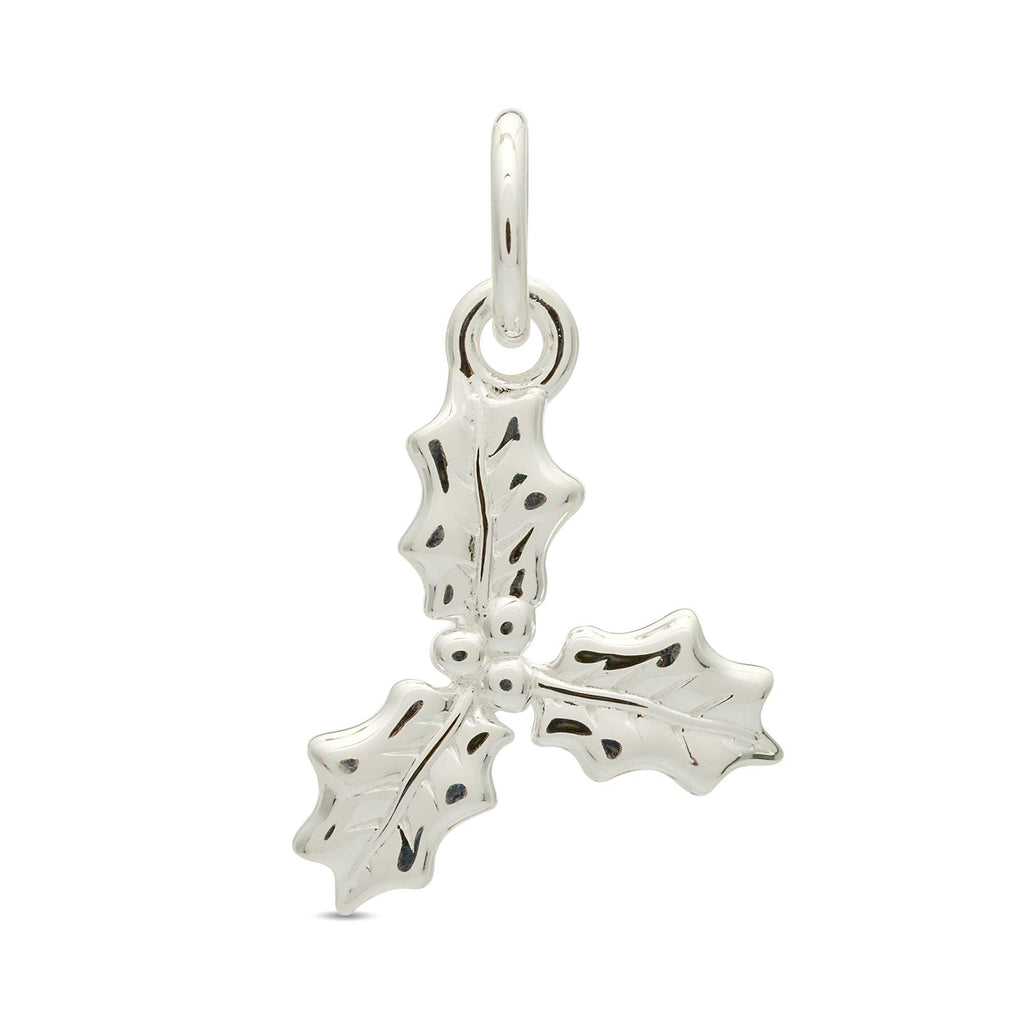 Holly Silver Charm - Jays Shop uk
