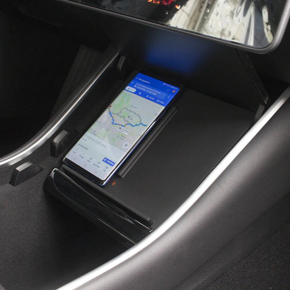 Tesla Model 3 Dual Fast Wireless Charger for Cars