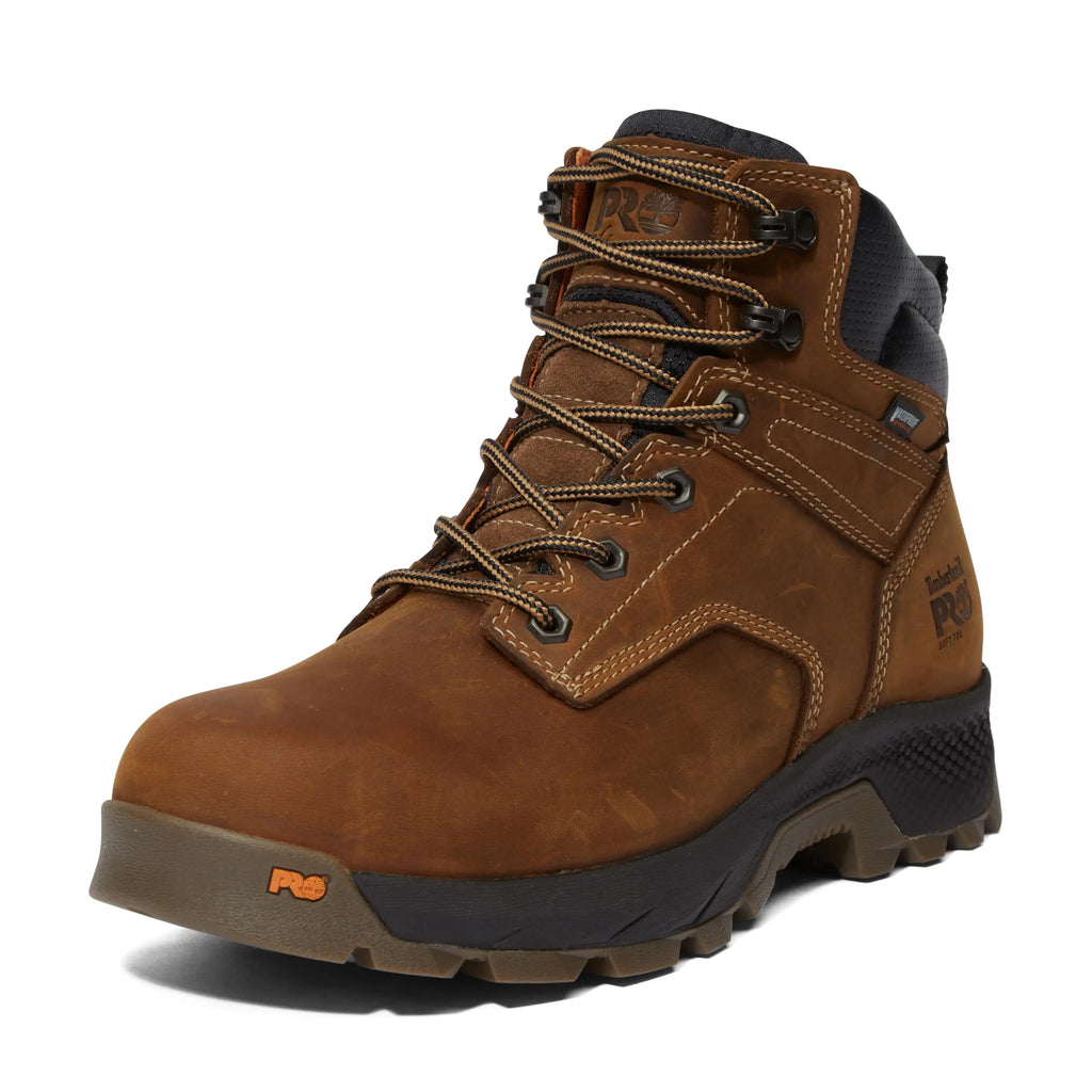 Timberland PRO Mens Titan EV 6 Inch Soft Toe Waterproof Industrial Work Boot Earth Bandit Brown-2024 New 8