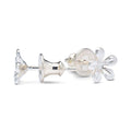 Jasmine Flower Silver Stud Earrings - Jays Shop uk