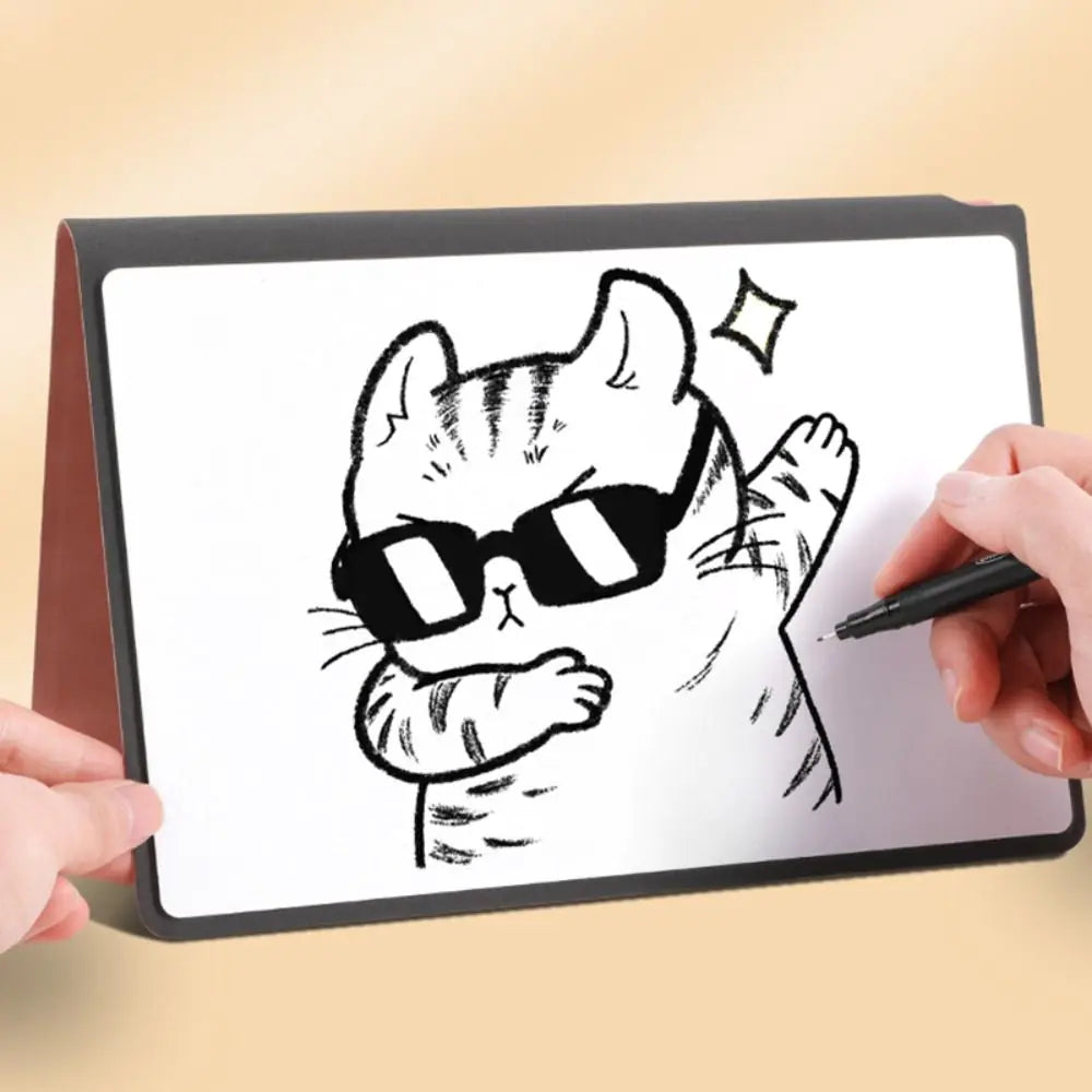A5 Reusable Whiteboard Notebook with Erasing Cloth