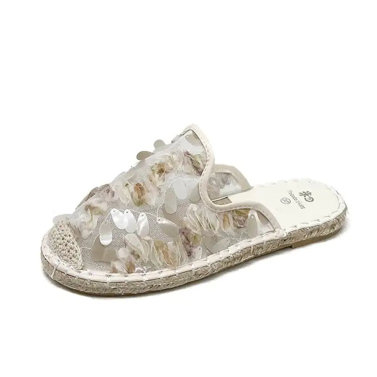 Mori Women's Hemp Rope Braided Fisherman Shoes
