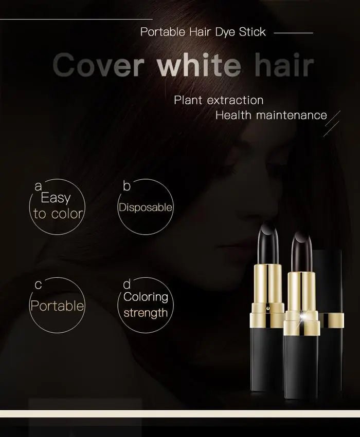 Lai Mei 3.8g Hair Dye Stick for Quick Gray Coverage - Jays Shop uk