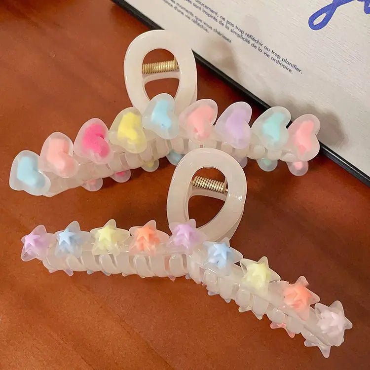 Love Star Hair Clip - Fashionable Simple Accessory - Jays Shop uk