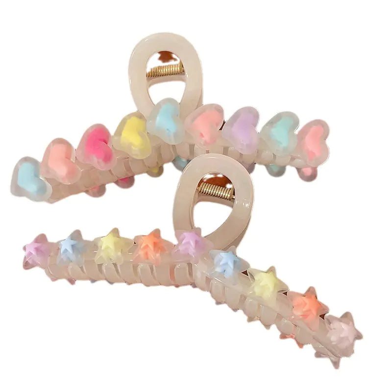 Love Star Hair Clip - Fashionable Simple Accessory - Jays Shop uk