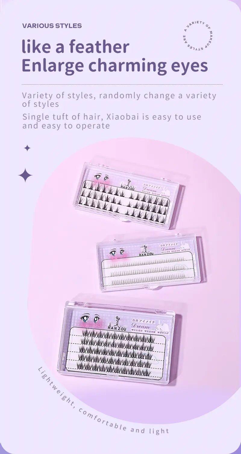 Manga Cluster Lashes for Natural Anime Cosplay Look - Jays Shop uk
